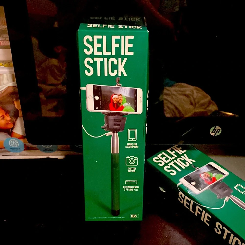 Selfie stick great for hiking and traveling places with nice views